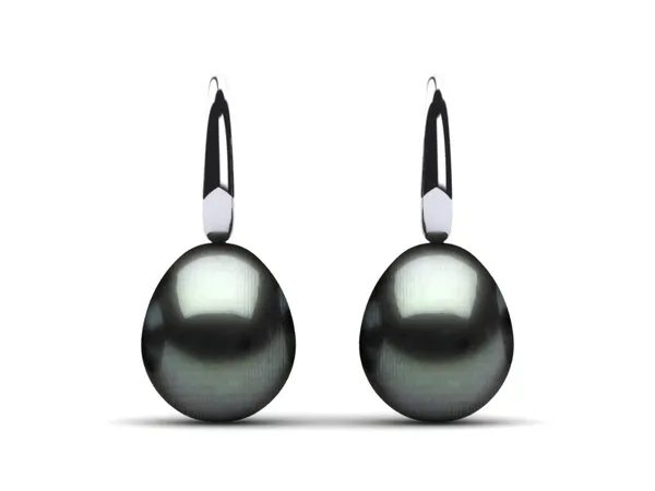 Tahitian Pearl Dolphin Drop Earring