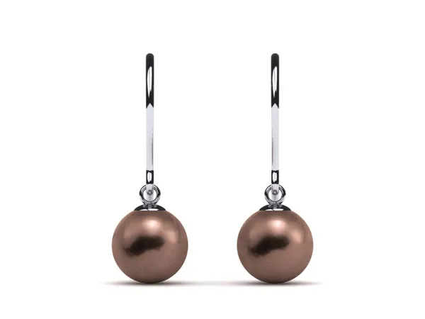 Tahitian Pearl Shepherds Hook Earring