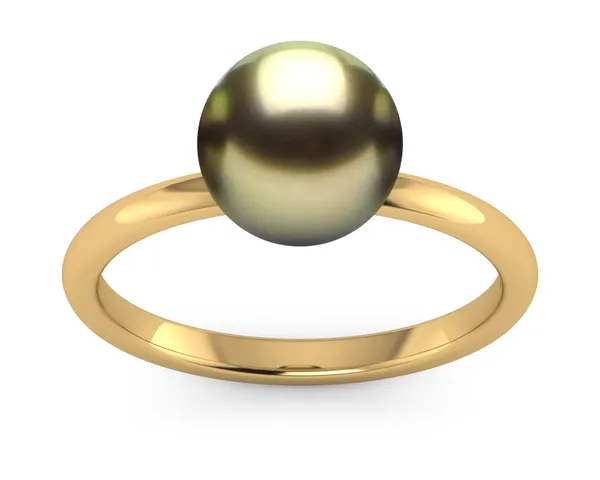 Tahitian Pearl Pistachio Classic Ring