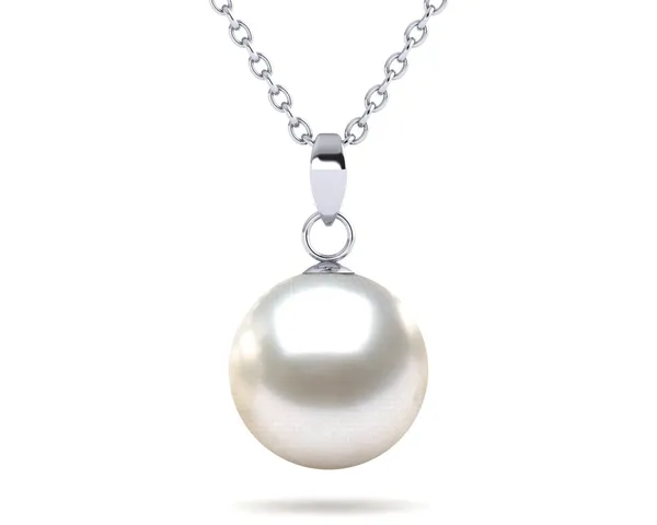 10mm White South Sea Pearl Casse Pendant