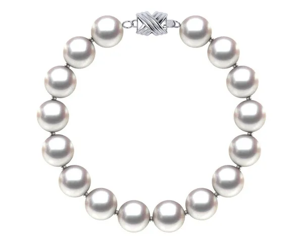 Single Strand Japanese Akoya Pearl Bracelet Section