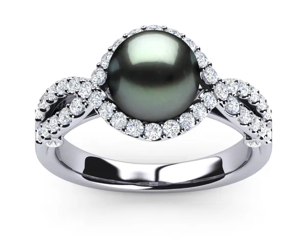Tahitian Pearl V Ring
