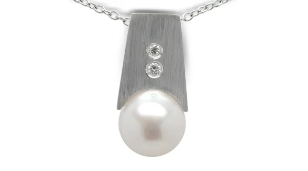 Zekel a Japanese Akoya Cultured Pearl Pendant