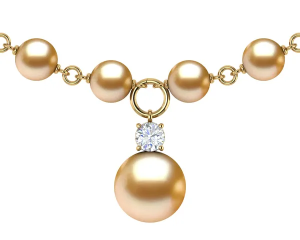 Golden Pearl Timeless Necklace