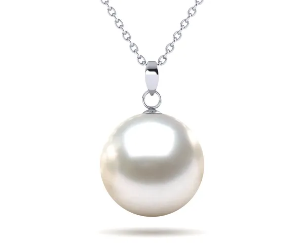 14mm White South Sea Pearl Casse Pendant