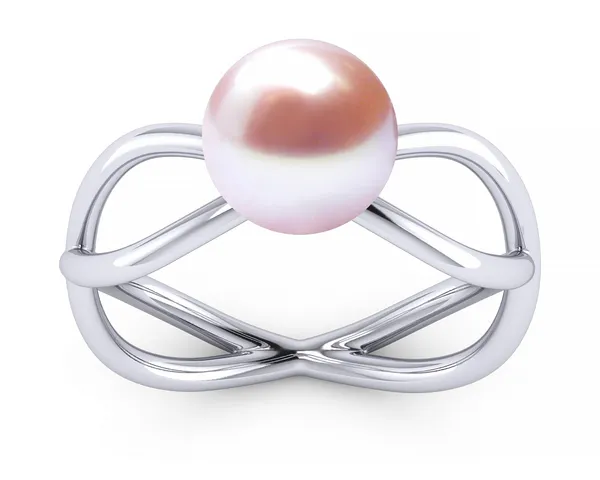 Freshwater Pearl Petite Atomic Ring