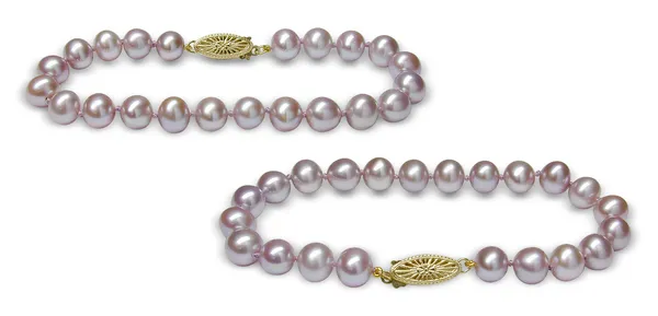 Lavender Freshwater Cultured Pearl Bracelet