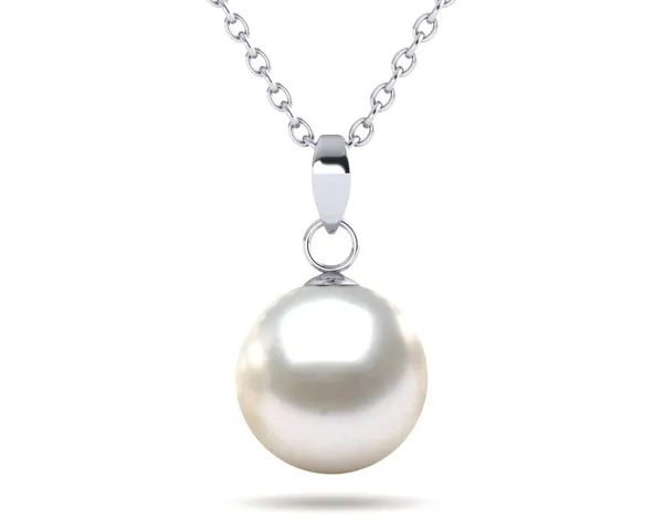 9mm White South Sea Pearl Casse Pendant