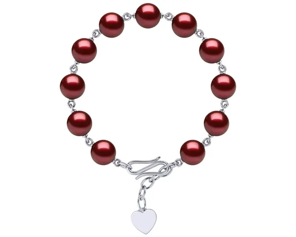 Cranberry Pearl Timeless Bracelet