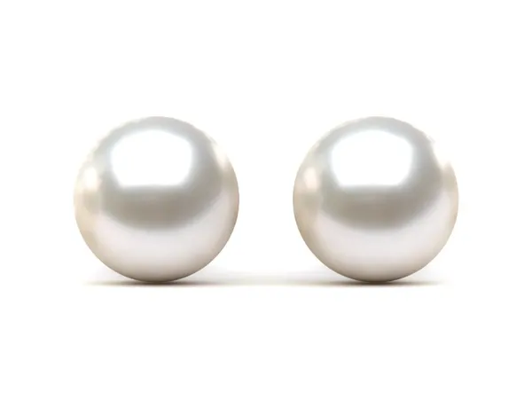 8.0 mm TRUE AAA White Freshwater Round Pearl Stud Earrings