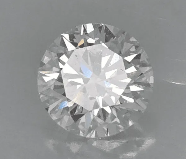 5.06-Carat Round Lab Diamond with Two-Tone Setting in 14K White Gold Basket on 20-Inch Yellow Gold Chain