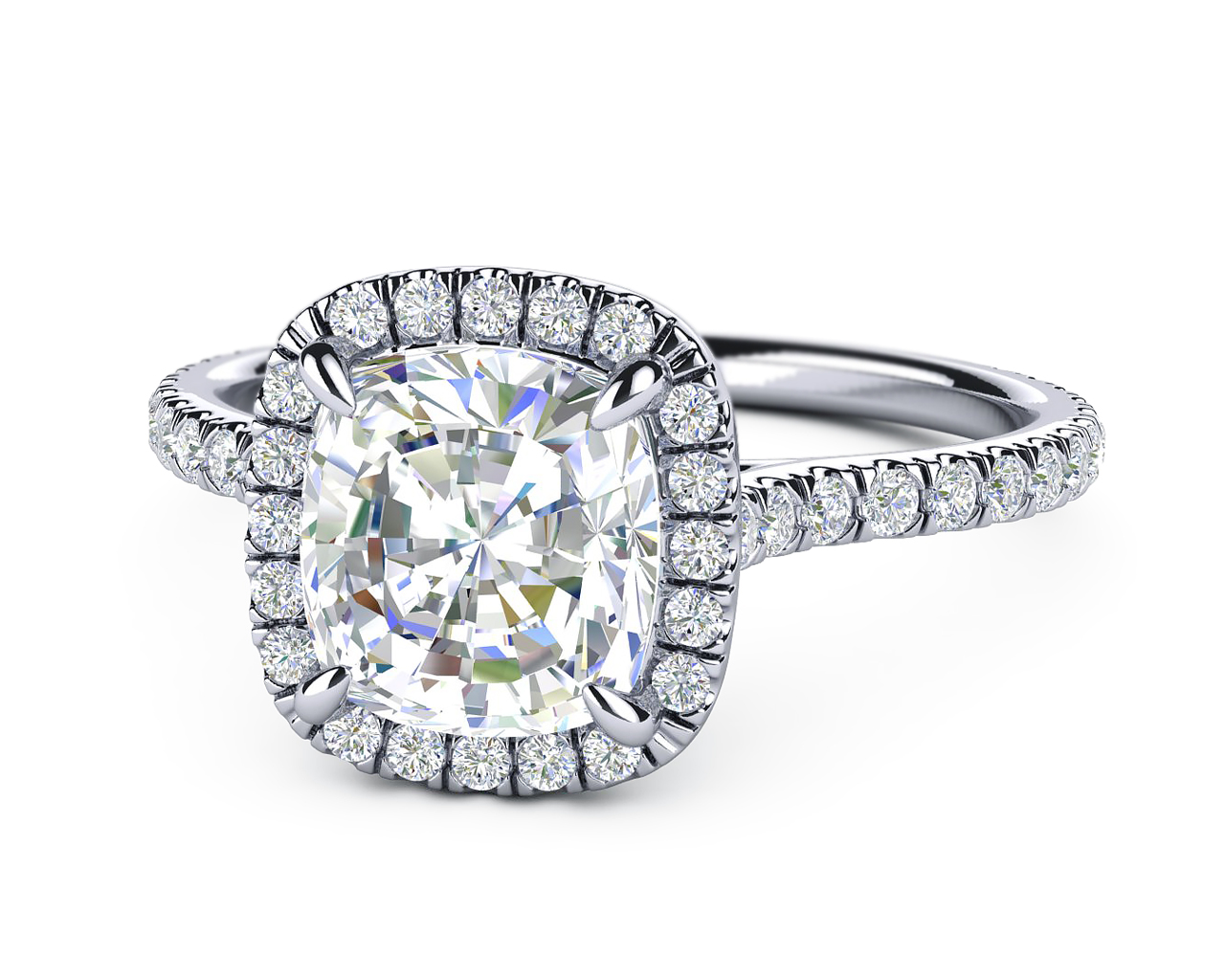 Diamond Serendipity Engagement Ring