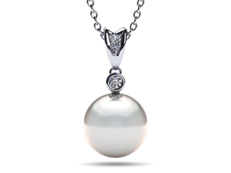 Single Style Freshwater Pearl Pendant