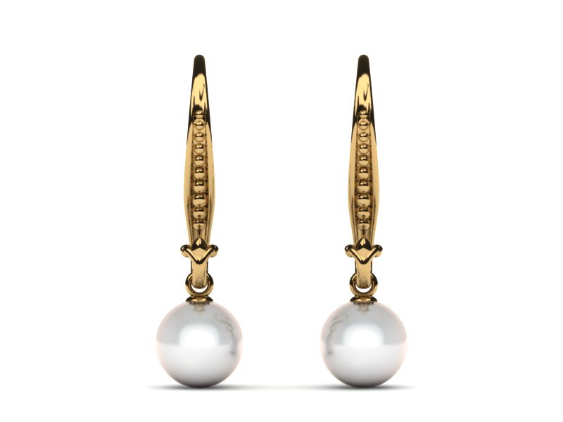 South Sea Pearl Bishop Earring