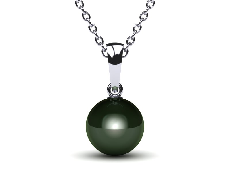 Classic Tahitian Pearl Pendant