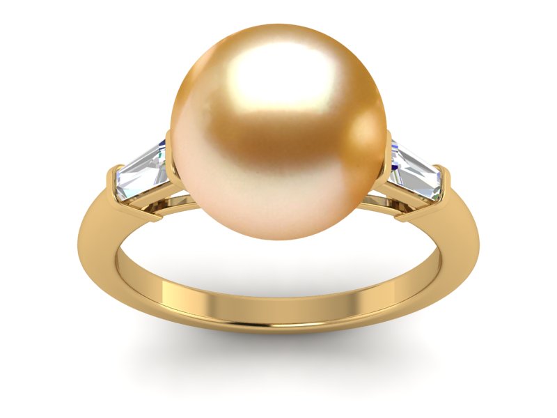 Golden South Sea Rings