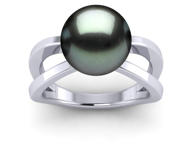Tahitian Pearl Ring Saturn