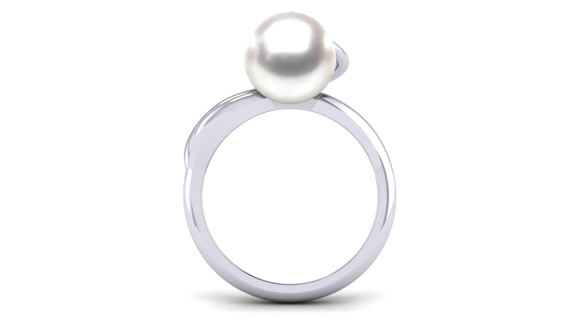 Wave South Sea Pearl Ring