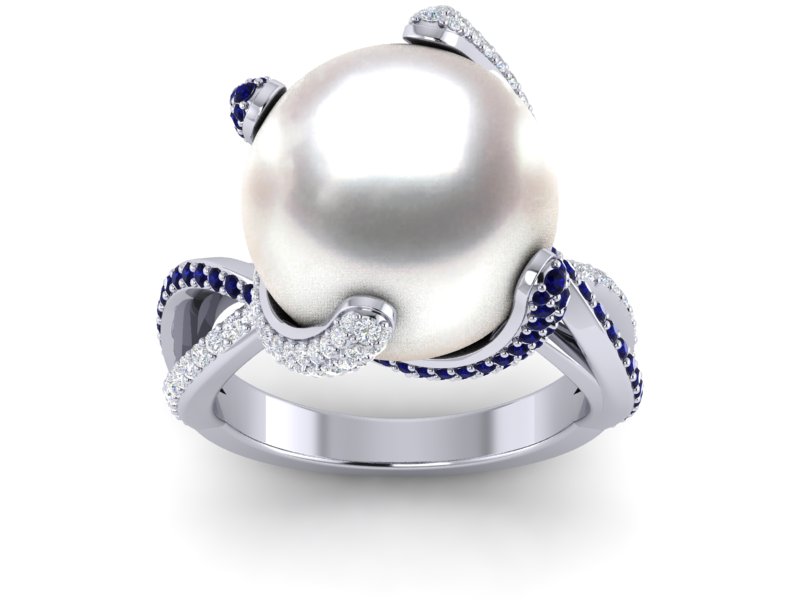 South Sea Octopus Ring