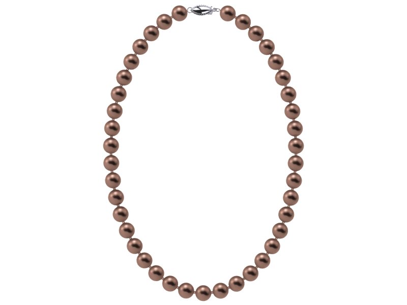 8 x 9mm Peach Freshwater Pearl Necklace Choker
