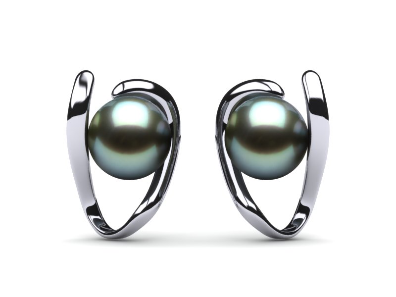 Tahitian Pearl Destiny Earring