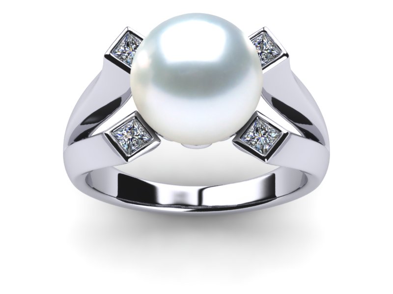 South Sea Pearl Diva Ring