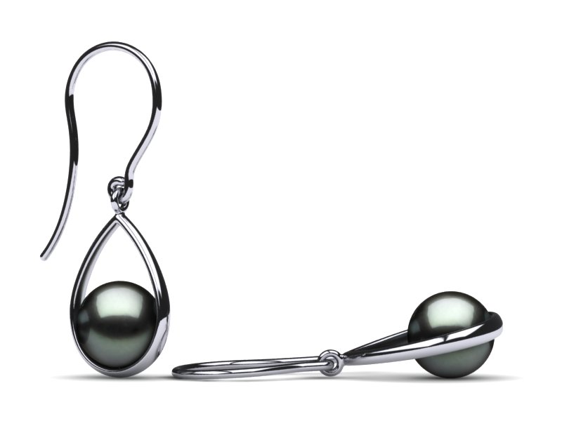 Tahitian Pearl Morning Dew Classic Earring