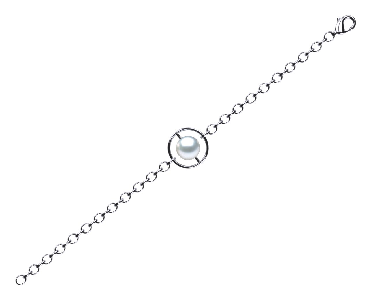 Classic Link & Sculptural Pearl Bracelets