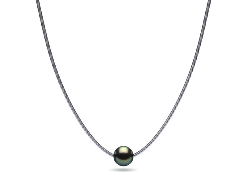 Tahitian Pearl Snake Chain Pendant