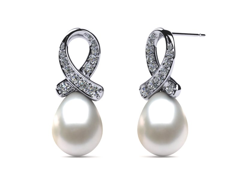 freshwater-pearl-pink-ribbon-earring