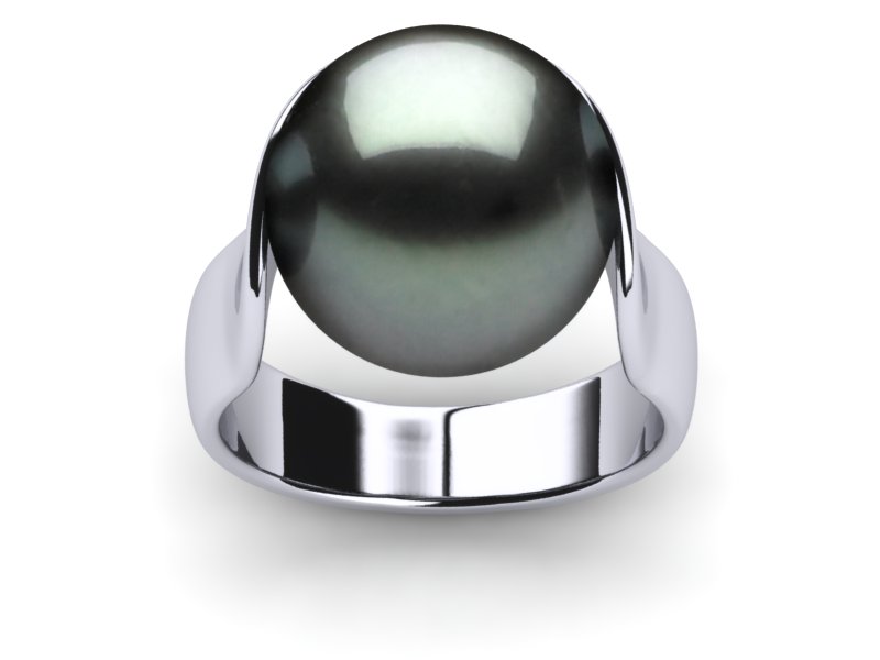 Tahitian Pearl Ring Sculpture