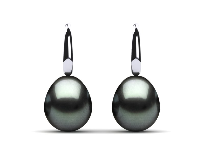 Tahitian Pearl Dolphin Drop Earring