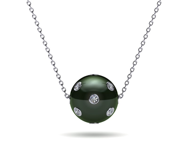 Tahitian Pearl Starry Night Pendant