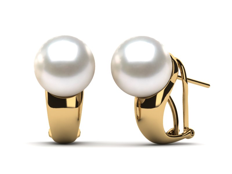Japanese Akoya Pearl Tres Jolie Earring