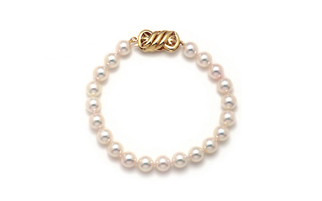 7 x 7.5mm AA Pearl Bracelet
