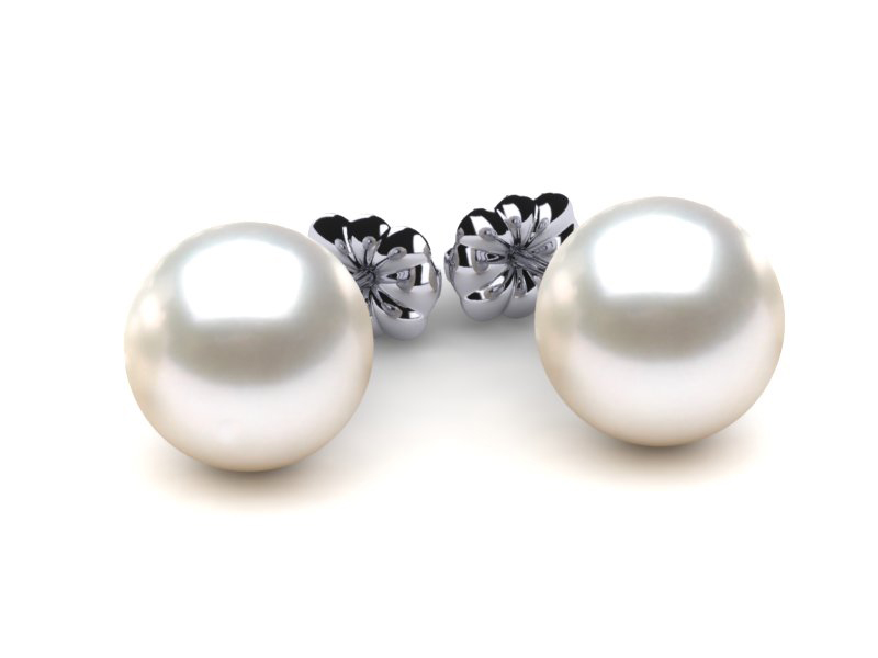 Pearl Earring 9mm TRUE AAA Japanese Akoya Cultured Pearl Stud Earrings