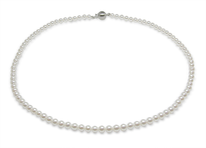 3 x 3.5mm High Grade Freshwater Cultured Pearl Necklace