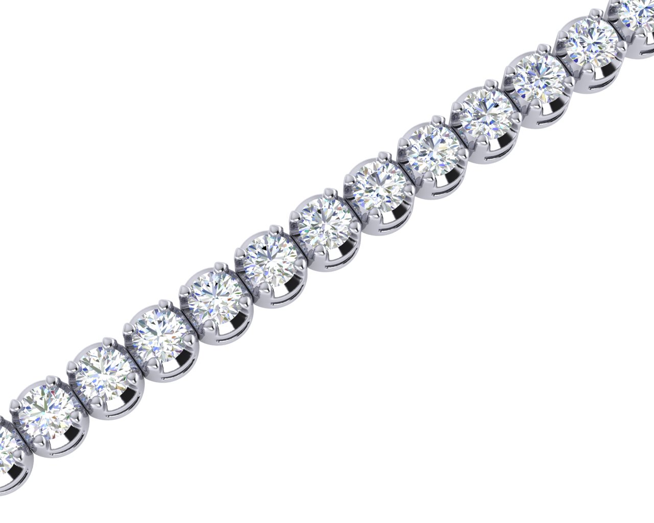 Diamond Tennis Bracelet in Gold (5 ct. tw.)