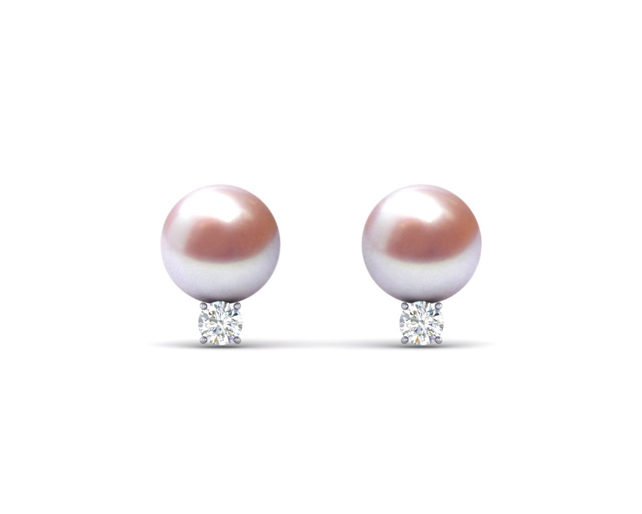 6mm Lavender Freshwater Pearl Grace Earring