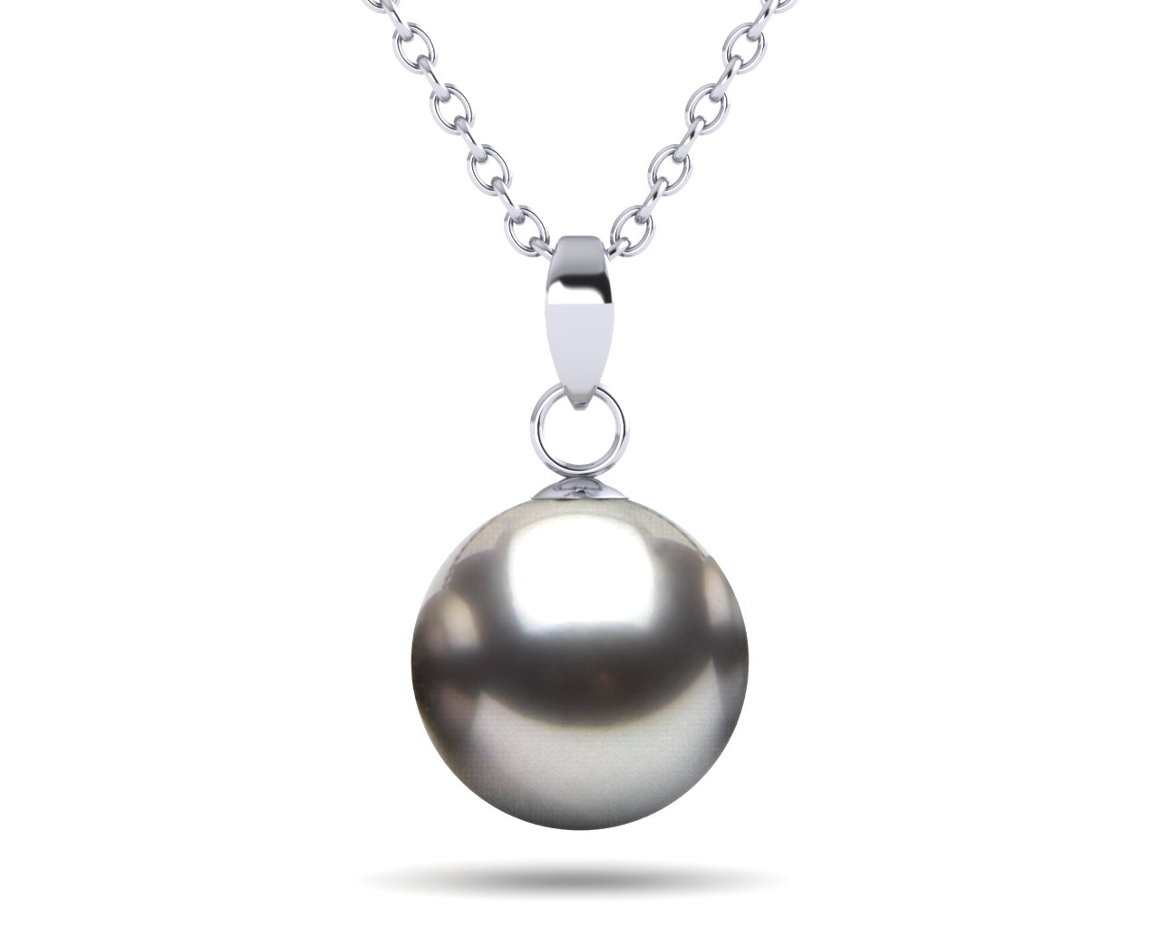 Grey Tahitian Pearl Casse Pendant