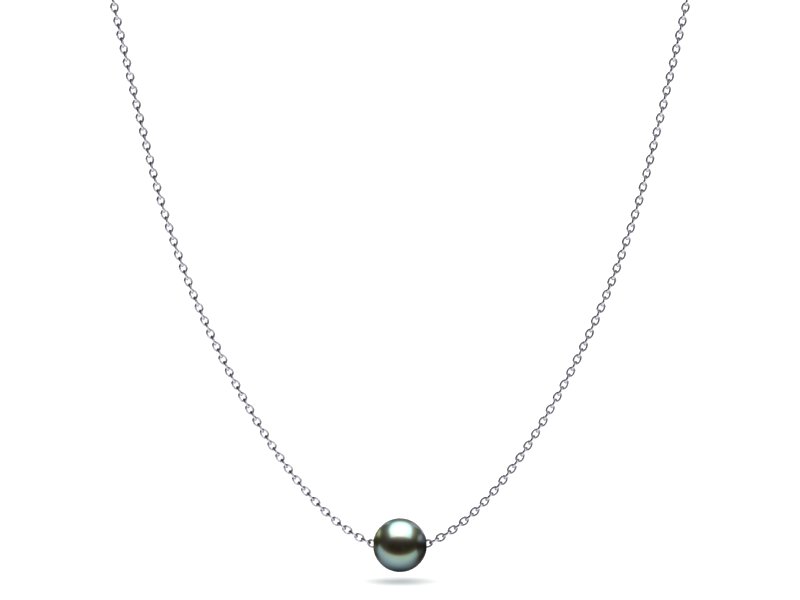Jesse Blue Tahitian Pearl Necklace