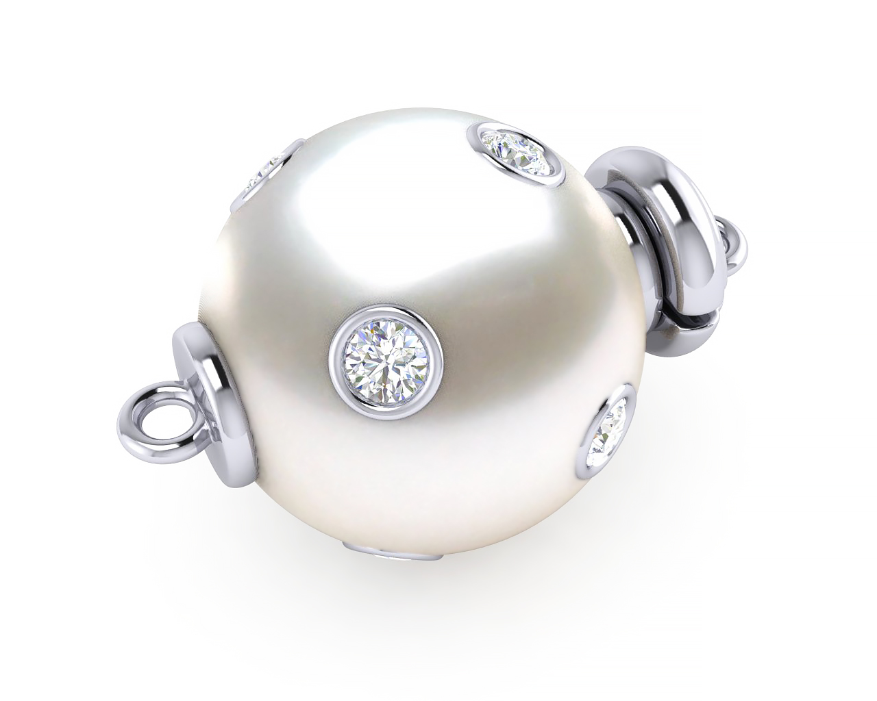 South Sea Pearl Starry Night Clasp