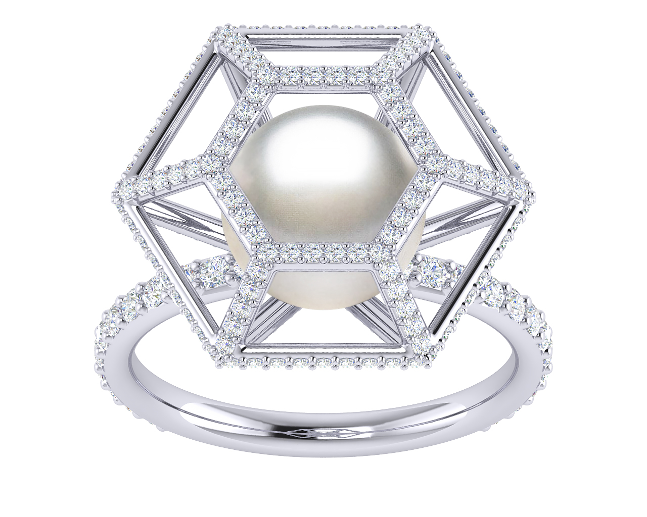 South Sea Pearl Untouchable Ring