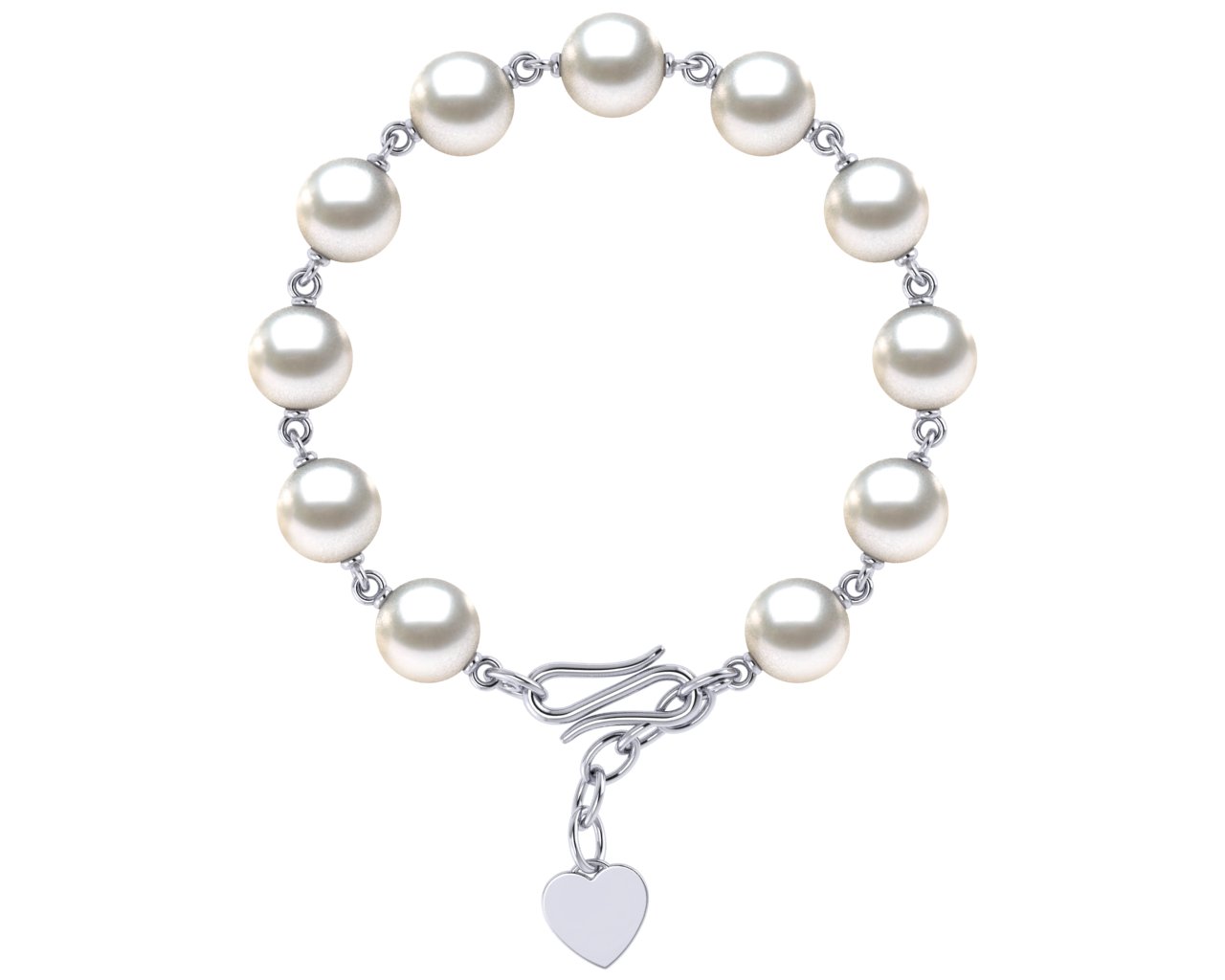 Freshwater Pearl Timeless heart Bracelet