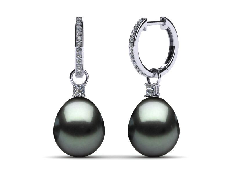 Tahitian Pearl Princess Kate Earring