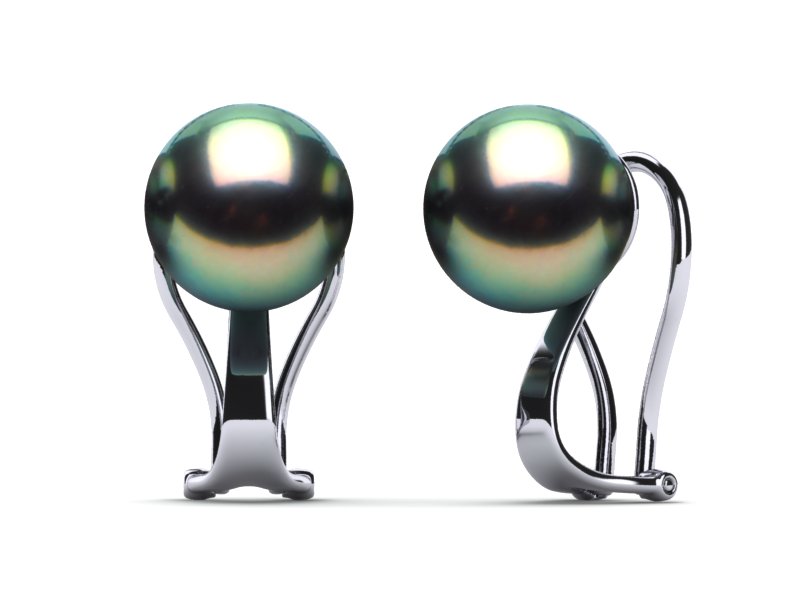 Tahitian Pearl Earring Clip On