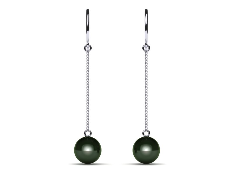 Tahitian Pearl Threader Earring