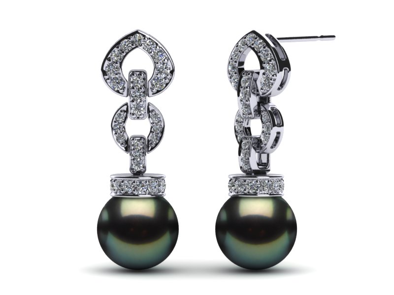 Tahitian Pearl Evania Earring