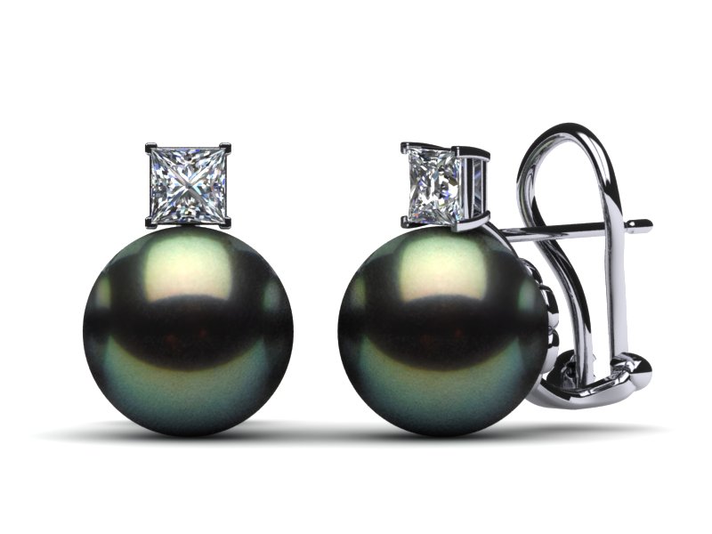 Tahitian Pearl Princess Clip Back Earring