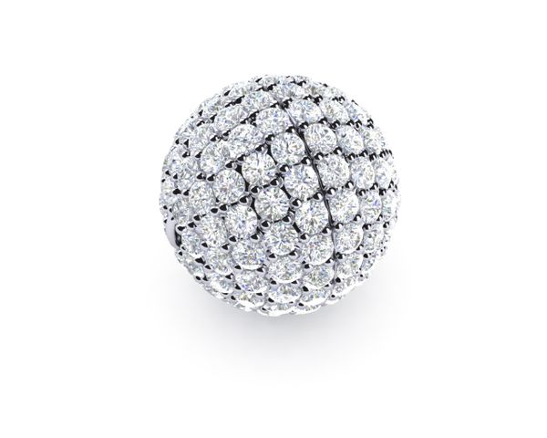 11mm Diamond Ball Clasp